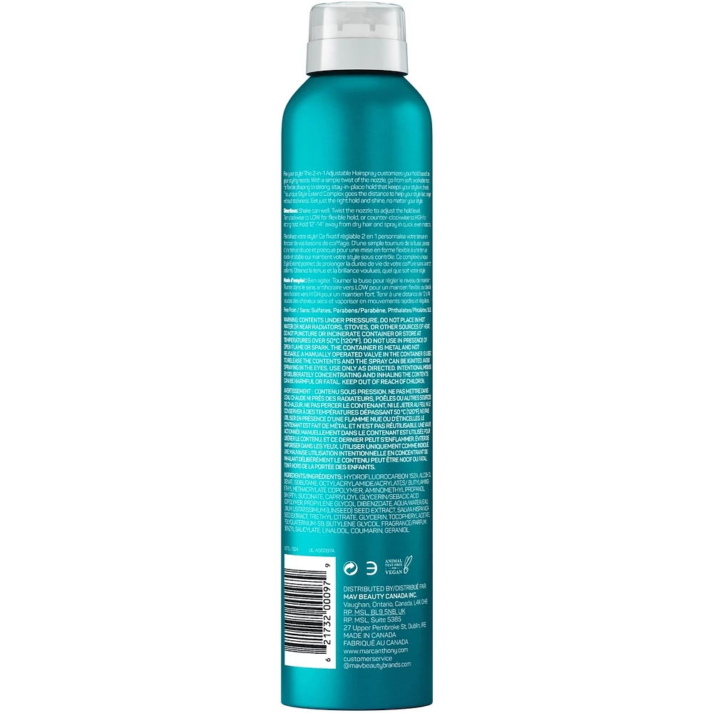 Style Flex™ 2-IN-1 Adjustable Hairspray