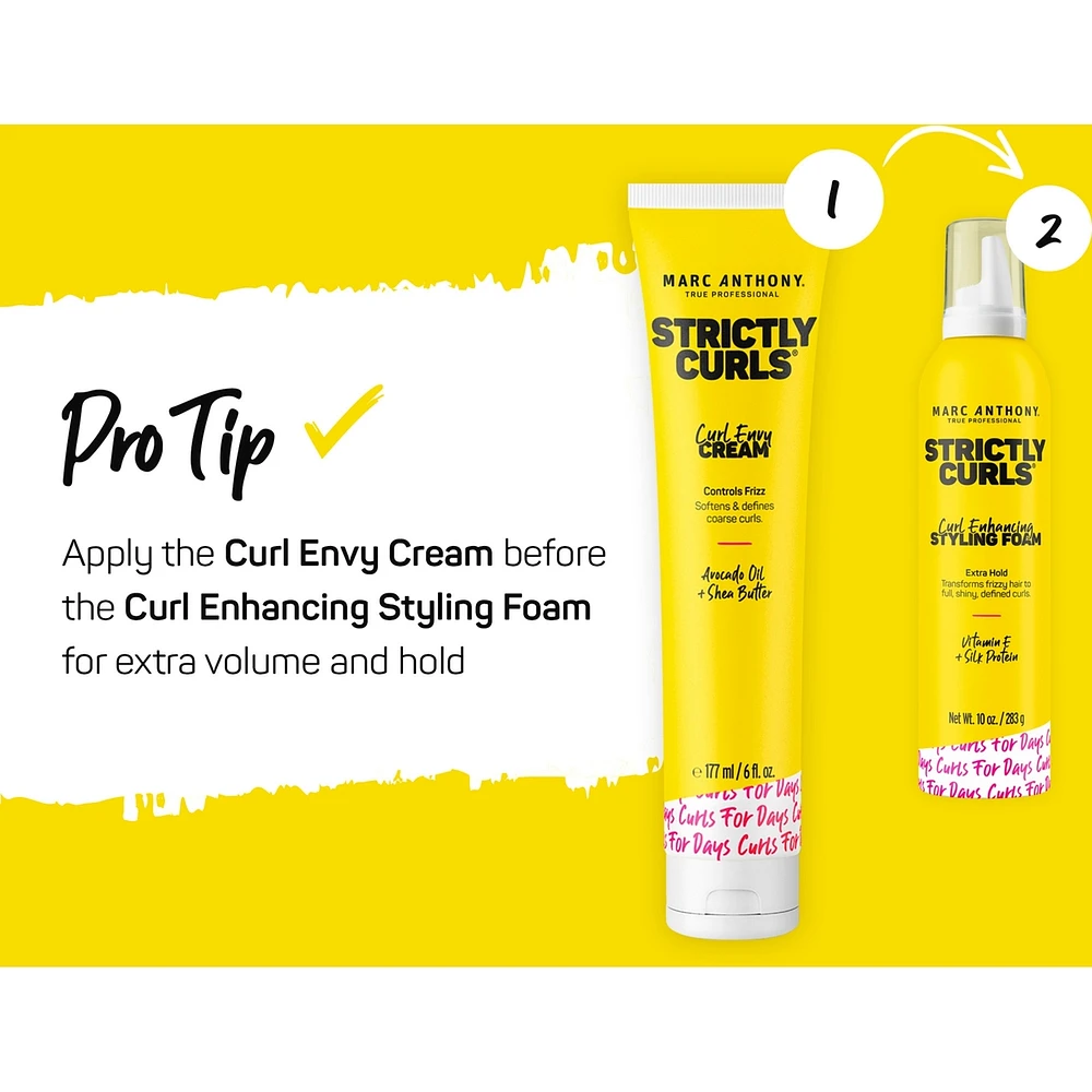 Strictly Curls Curl Enhancing Extra Hold Styling Foam