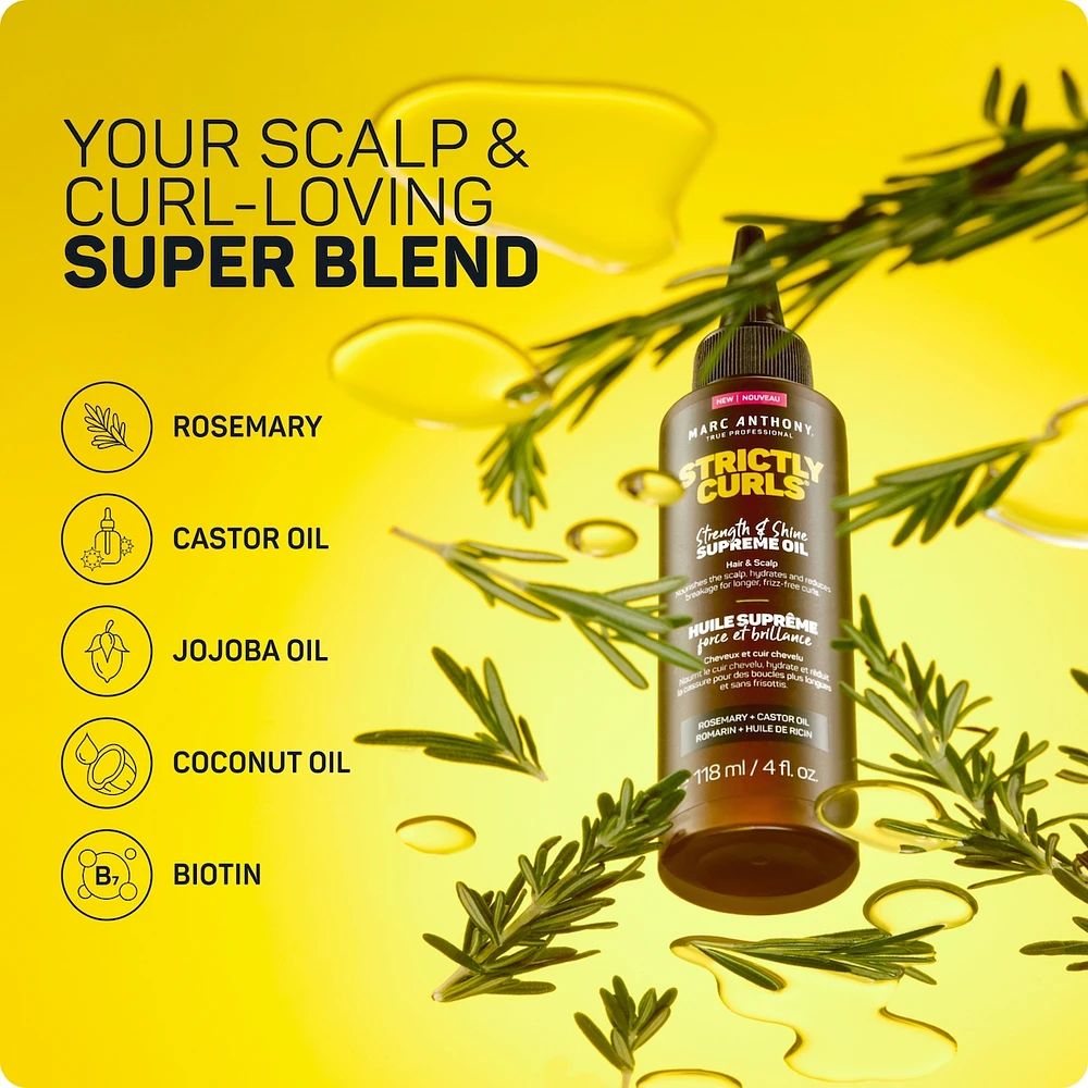 Marc Anthony True Professional® Strictly Curls™  Strength & Shine SUPREME OIL