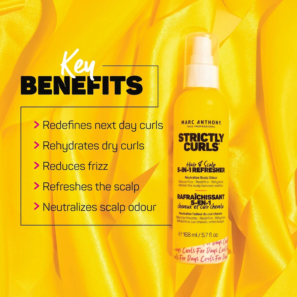 Strictly Curls™ Hair & Scalp 5-IN-1 Refresher