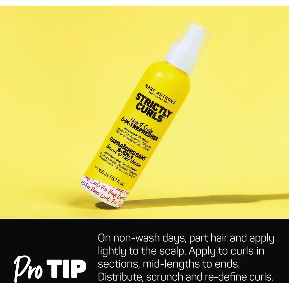 Strictly Curls™ Hair & Scalp 5-IN-1 Refresher