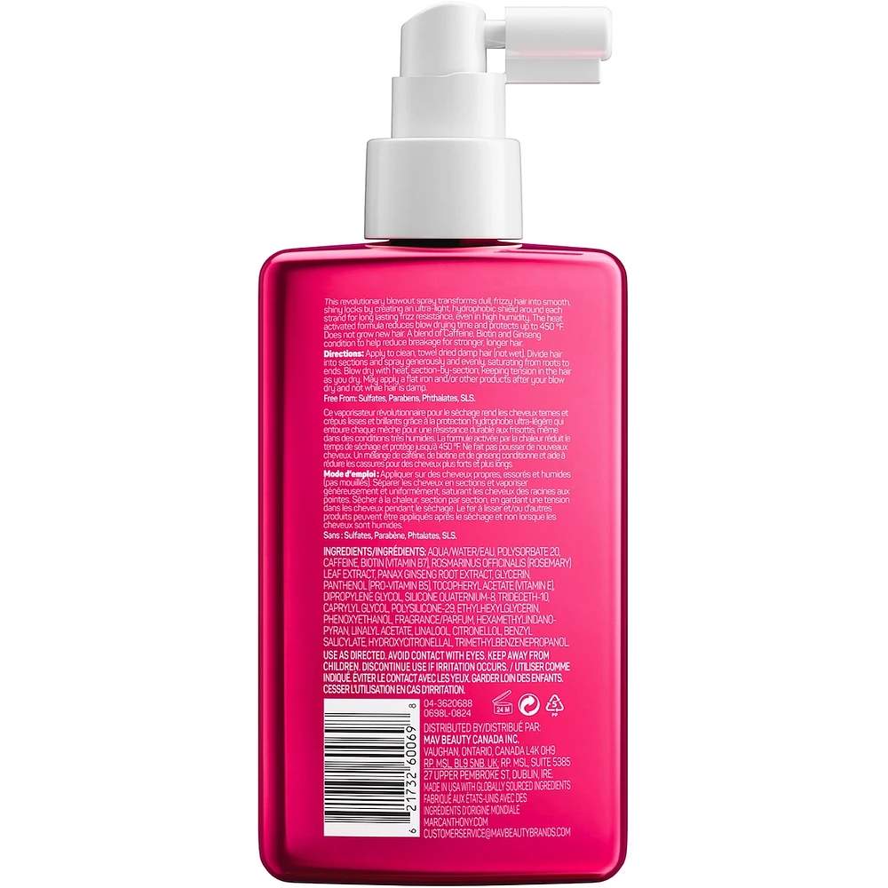 Marc Anthony True Professional® Grow Long™ Anti-Frizz Shield 
ULTIMATE BLOWOUT
