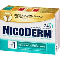 NICODERM® Stop Smoking System, STEP 1