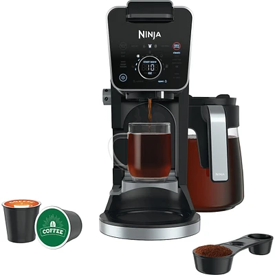 DualBrew Pro Specialty Coffee System, Single-Serve, Pod, and 12-Cup Drip Coffee Maker