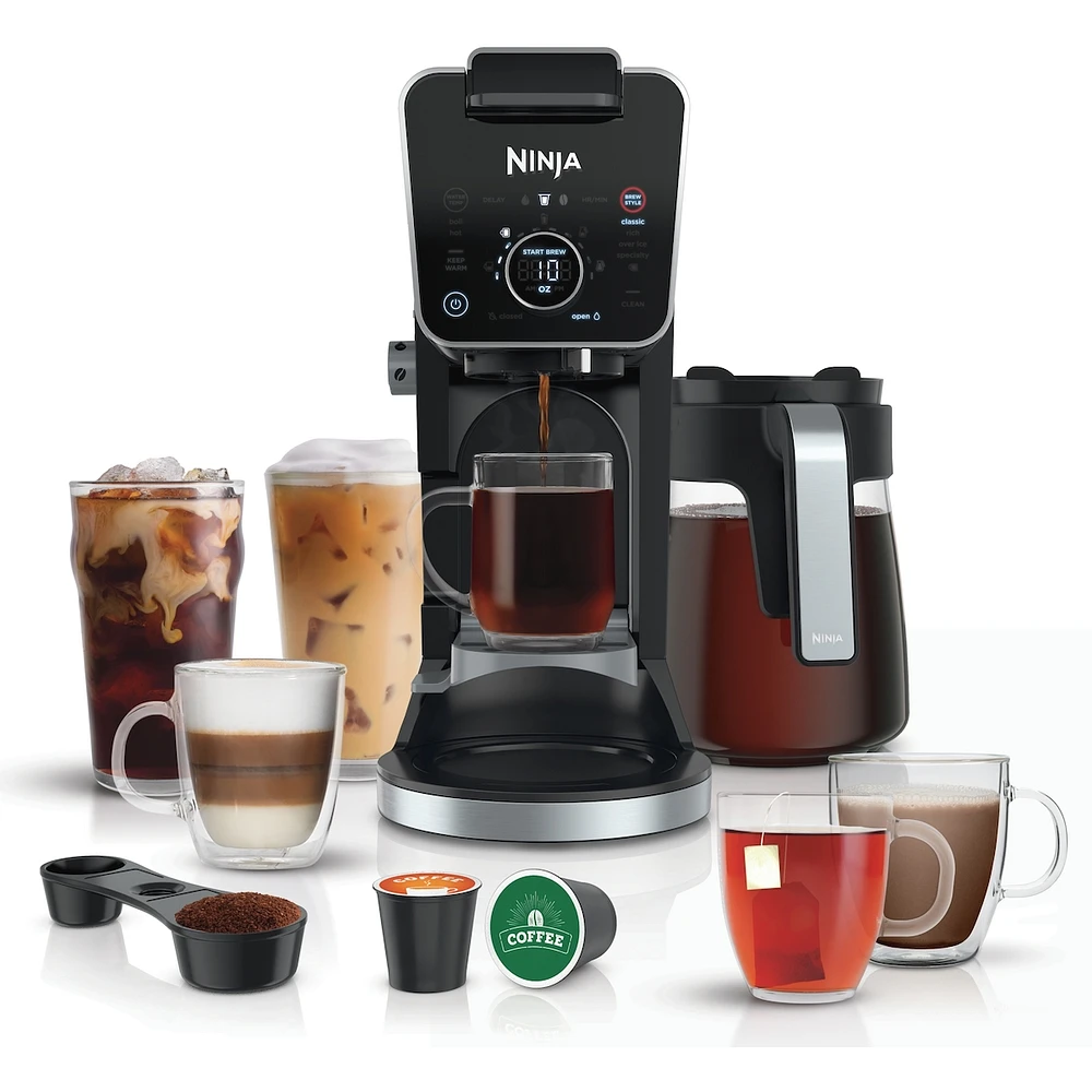 DualBrew Pro Specialty Coffee System, Single-Serve, Pod, and 12-Cup Drip Coffee Maker