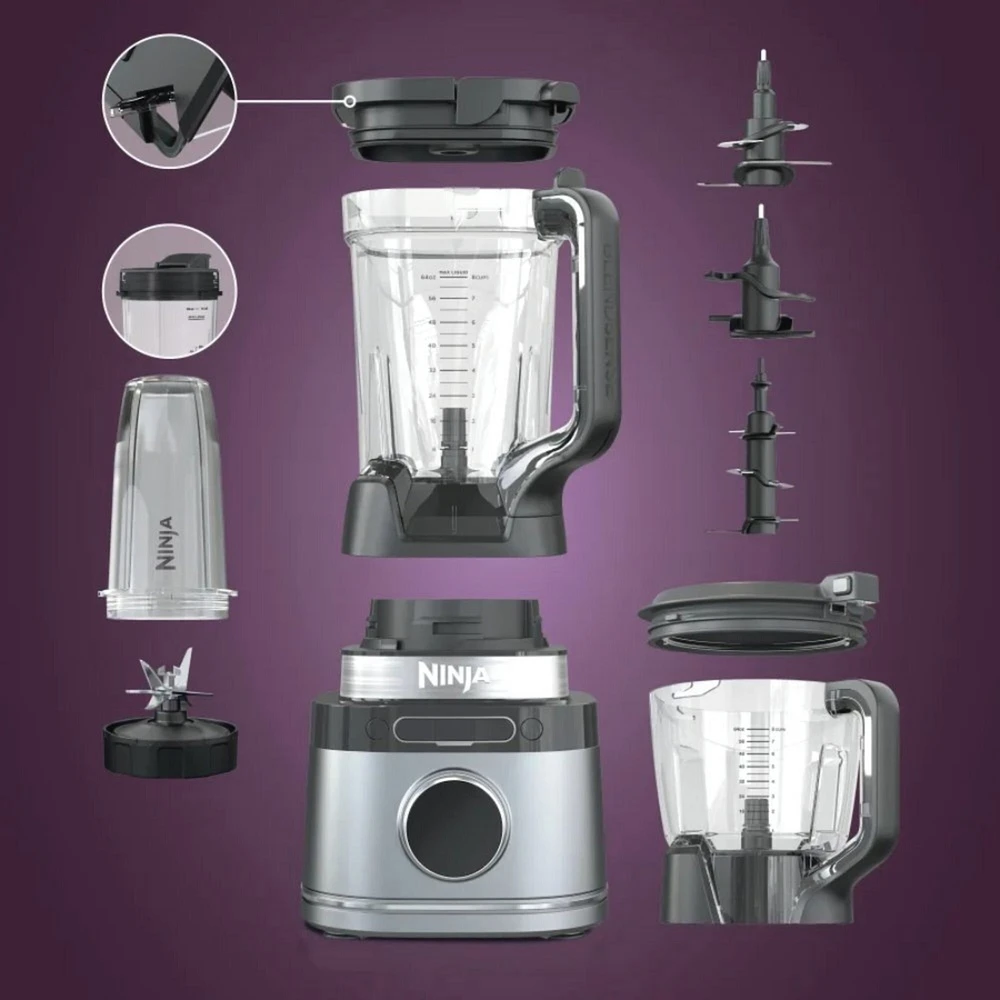 Ninja Detect Kitchen System Power Blender + Processor with BlendSense Technology