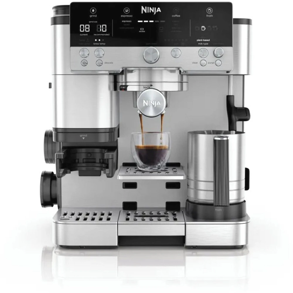 Ninja Luxe Café Premier Series 3-in-1 Espresso Machine Drip Coffee Maker & Cold Brew Machine