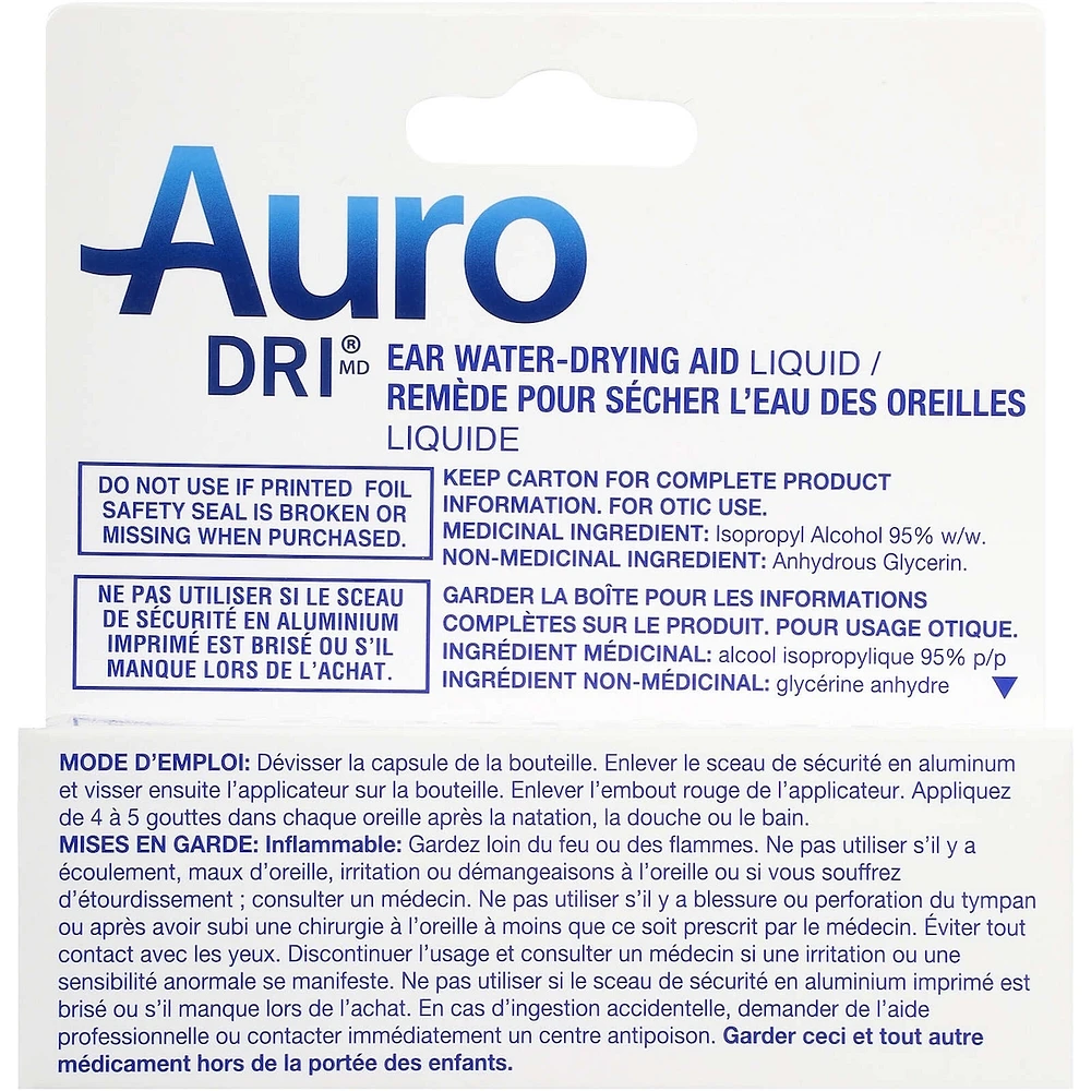Auri-Dri Ear Water-Drying Aid Liquid