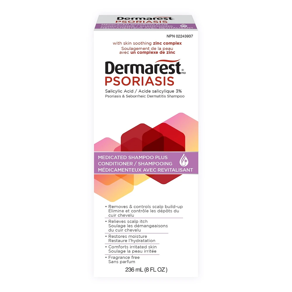 Dermarest Psoriasis Medicated Shampoo Plus Conditioner