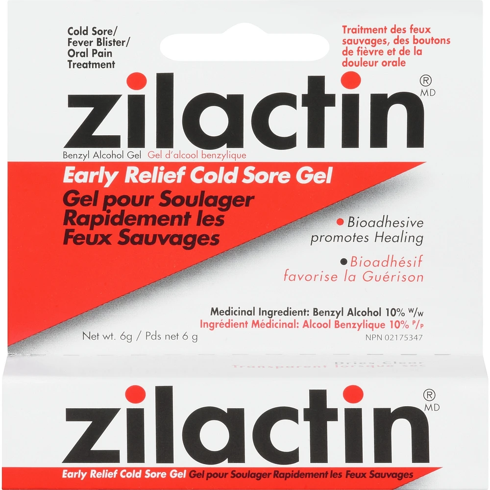 ZILACTIN MEDICATED GEL