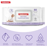 Sudocrem® Pure Water Baby Wipes