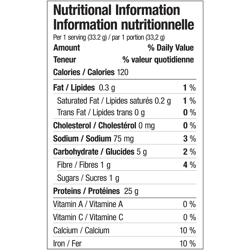 Whey Proteins+, Natural Chocolate Protein Powder, 25g Protein