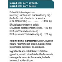 Omega3+, Omega Fish Oil Supplement