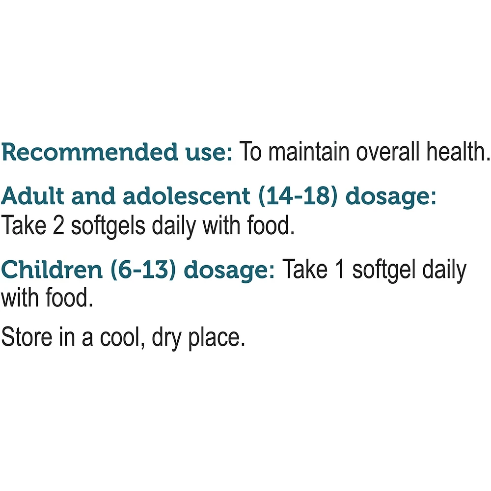 Omega3+, Omega Fish Oil Supplement
