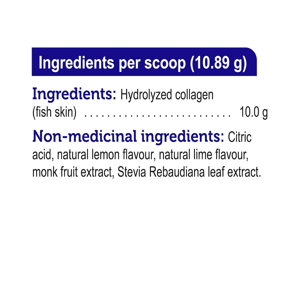 clean collagen marine lemon lime
