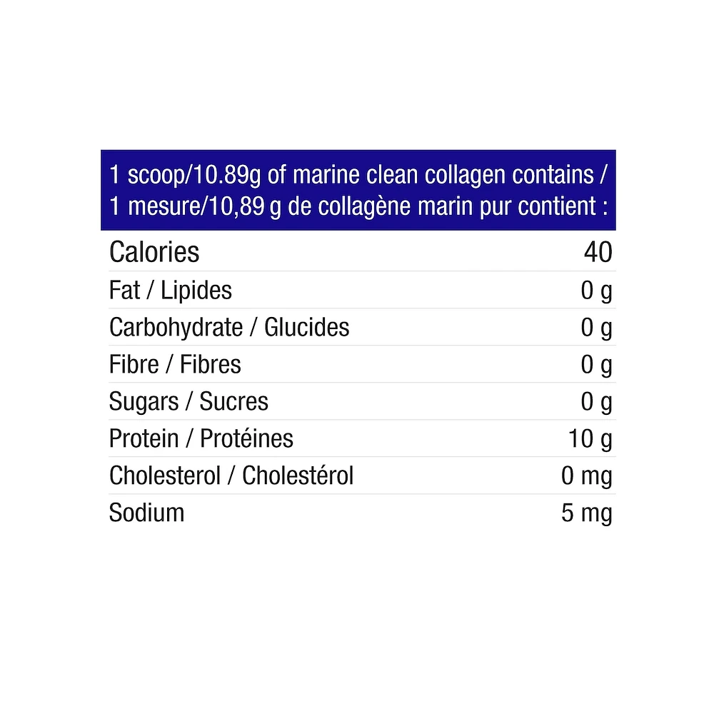 clean collagen marine lemon lime