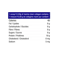 clean collagen marine lemon lime