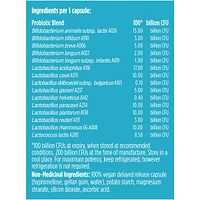 Genuine Health Advanced Gut Health Probiotic High Potency, 100 Billion CFU, 15 Diverse Strains, Vegan Delayed-Release Capsules, 20 Count