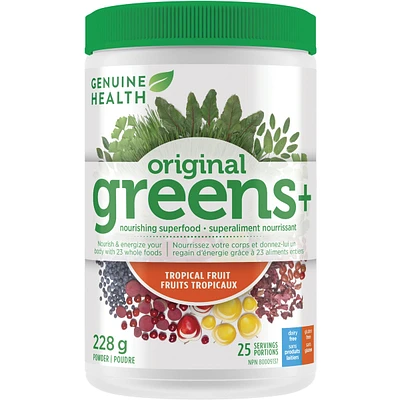 greens+ original tropical fruit