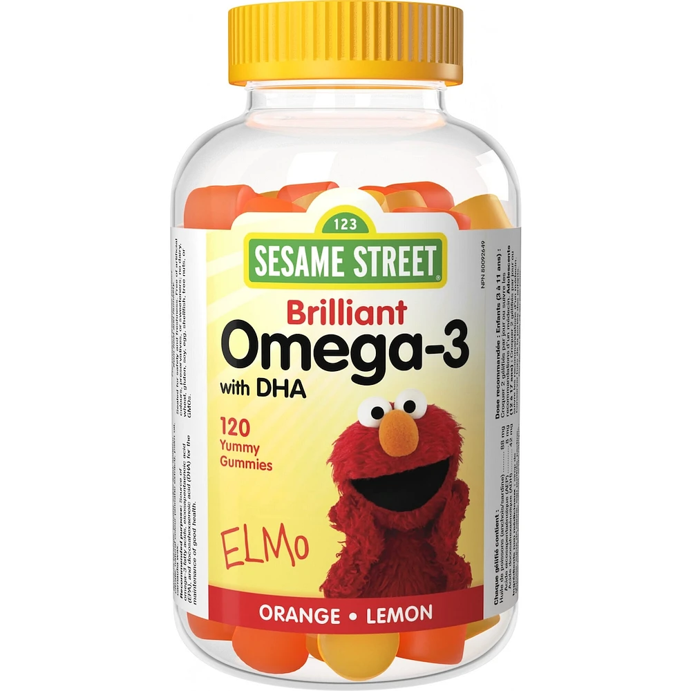 Omega-3 with DHA Orange • Lemon