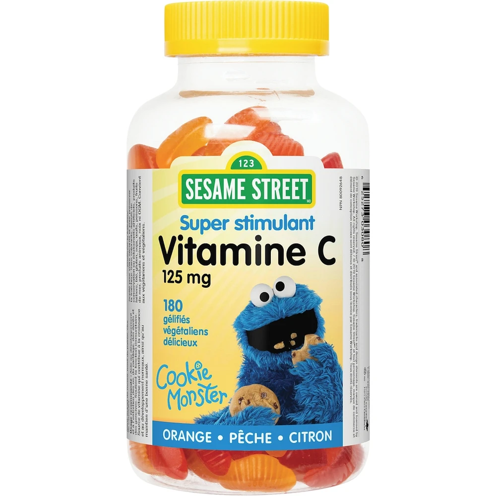 Vitamin C 125 mg Orange • Peach • Lemon