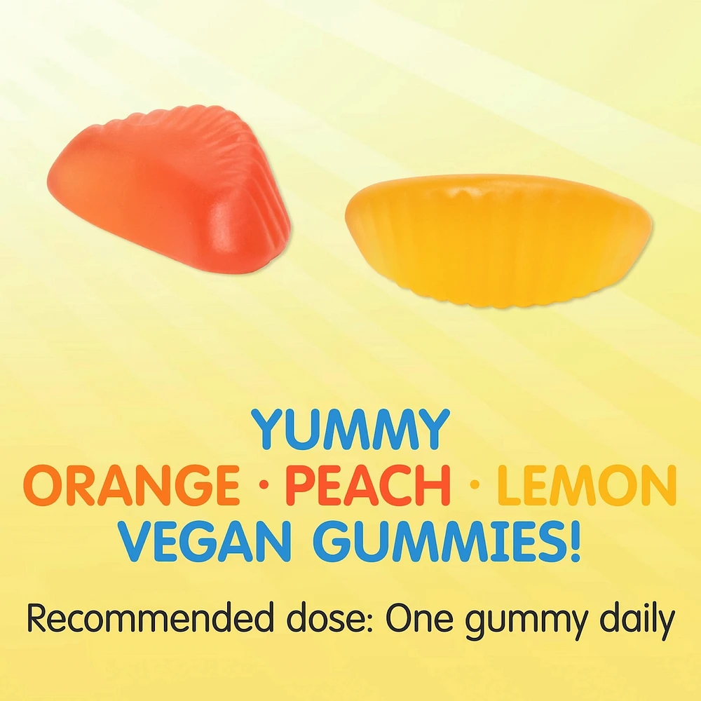 Vitamin C 125 mg Orange • Peach • Lemon