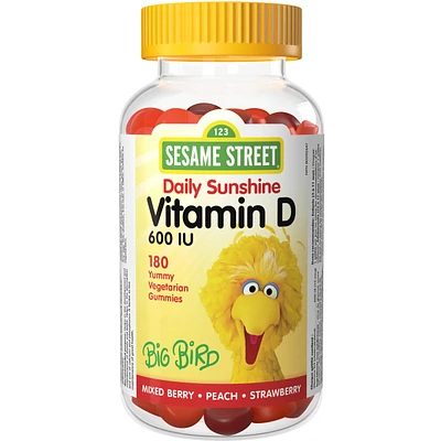 Vitamin D3 600 IU Mixed Berry • Peach • Strawberry
