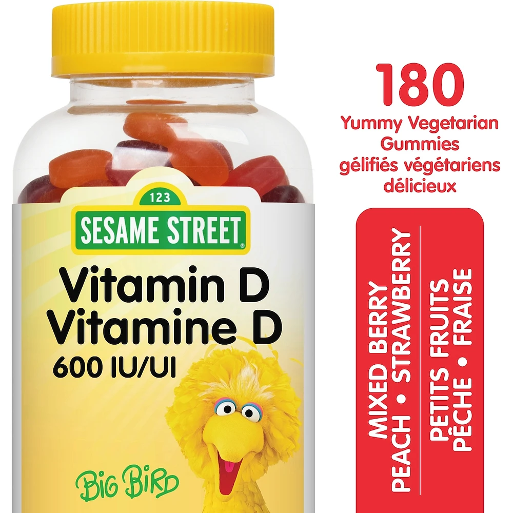 Vitamin D3 600 IU Mixed Berry • Peach • Strawberry