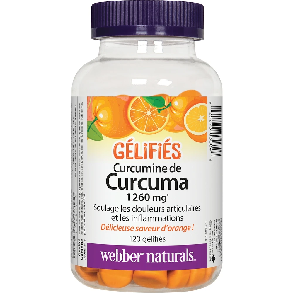Turmeric Curcumin 1260 mg Orange