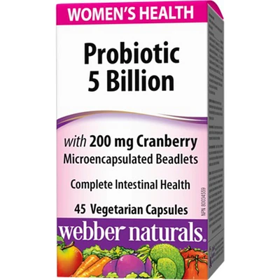 Probiotic 5 Billion with 200 mg Cranberry