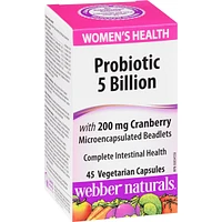 Probiotic 5 Billion with 200 mg Cranberry