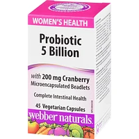Probiotic 5 Billion with 200 mg Cranberry