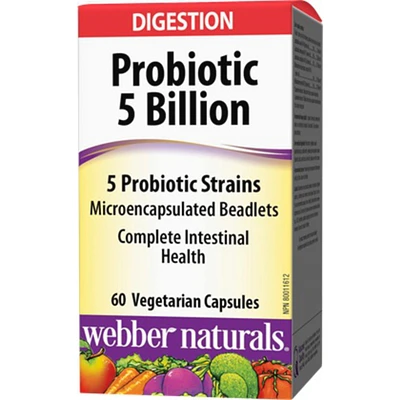 Probiotic 5 Billion 5 Probiotic Strains