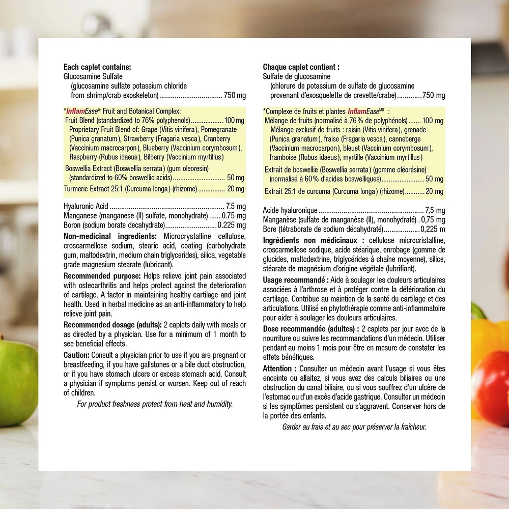 Osteo Joint Ease® with InflamEase® and Glucosamine