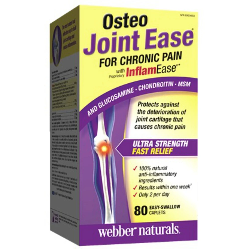 Osteo Joint Ease® with InflamEase® and Glucosamine Chondroitin MSM