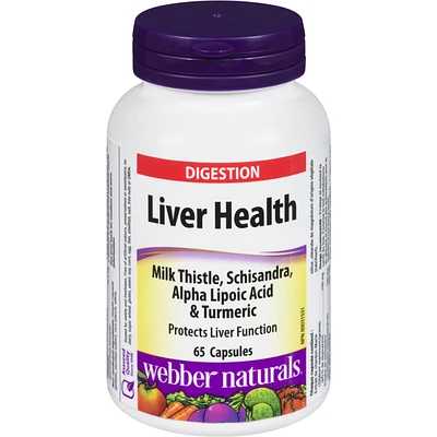 Liver Health Milk Thistle, Schisandra, Alpha Lipoic Acid & Turmeric