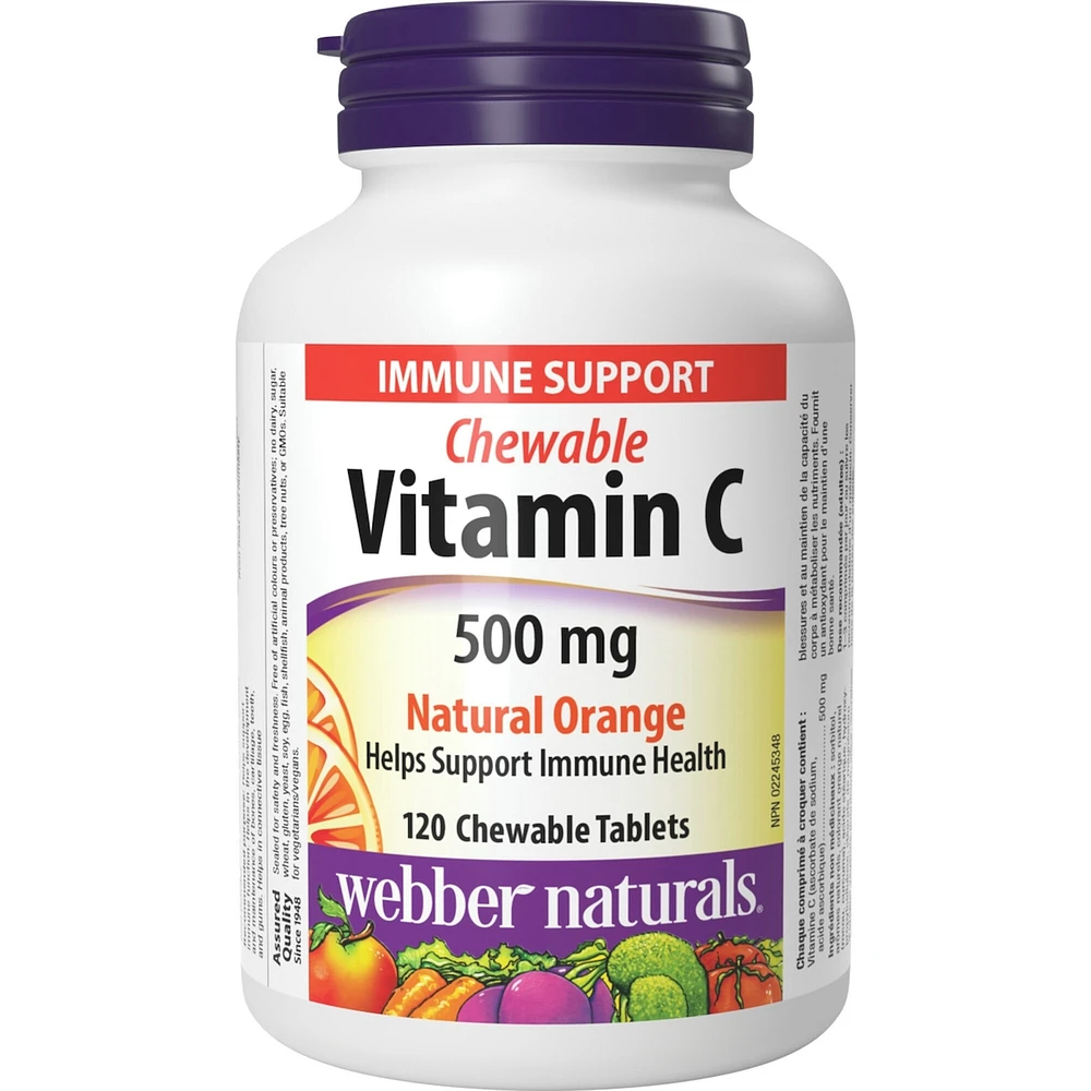 Chewable Vitamin C Natural Orange