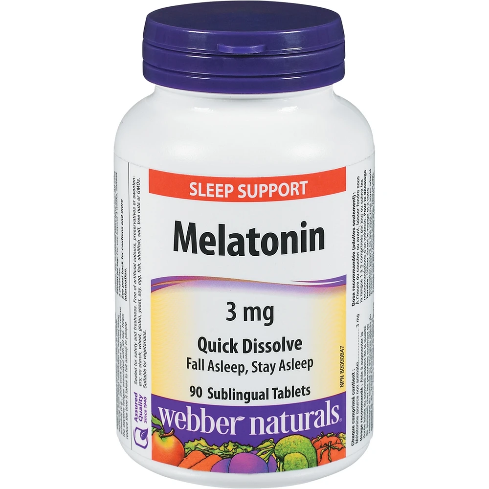 Melatonin Quick Dissolve mg