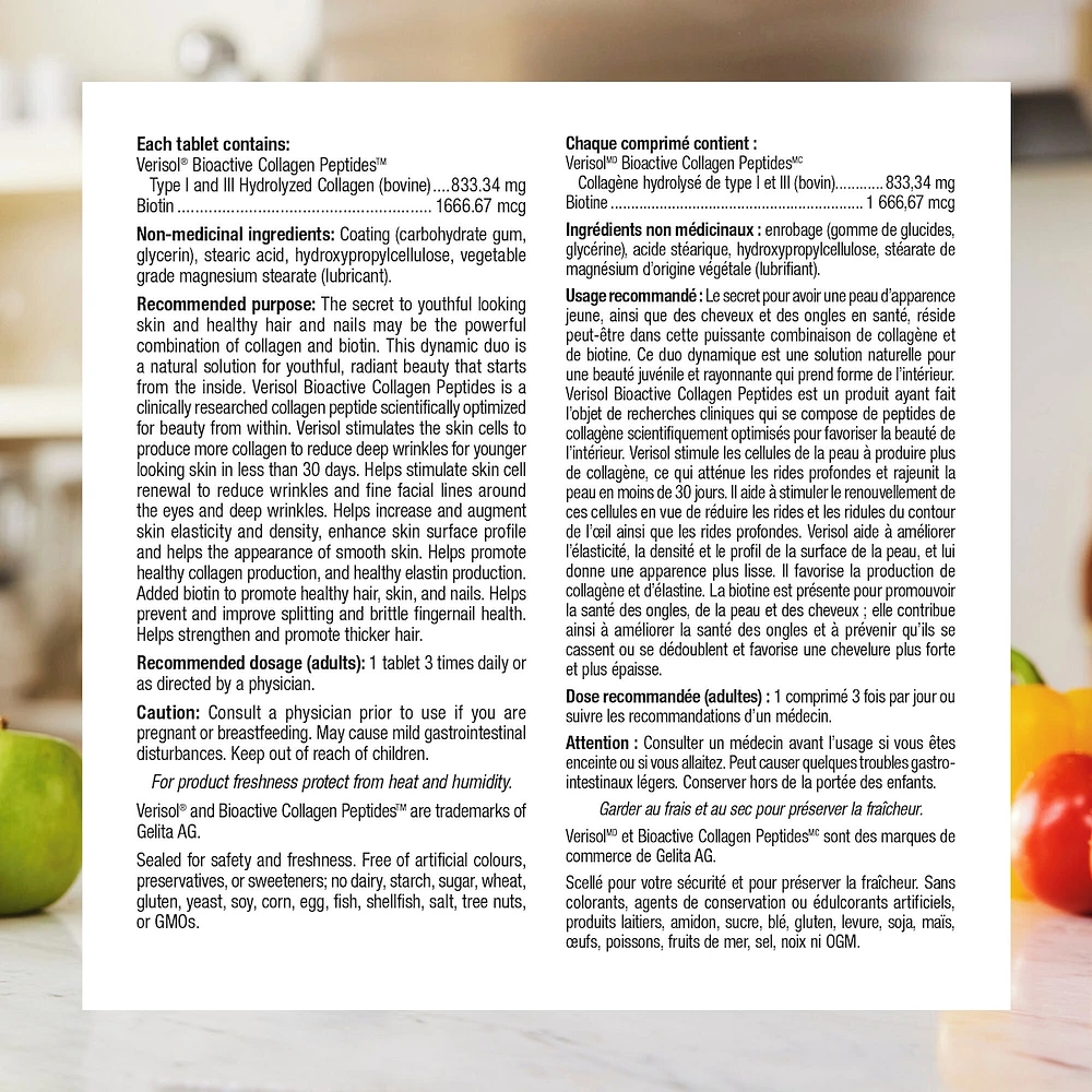 Collagen30® with Biotin Bioactive Collagen Peptides