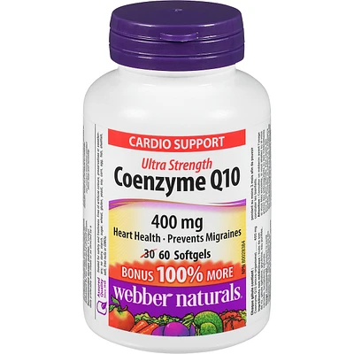 Coenzyme Q10 Ultra Strength 400 mg