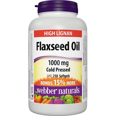 Flaxseed Oil Cold Pressed 1000 mg