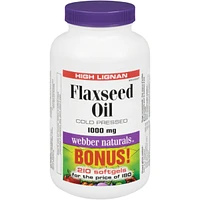 Flaxseed Oil Cold Pressed 1000 mg