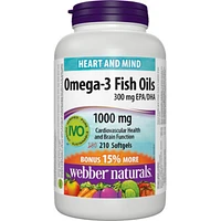 Omega-3 Fish Oils 300 mg EPA/DHA 1000 mg
