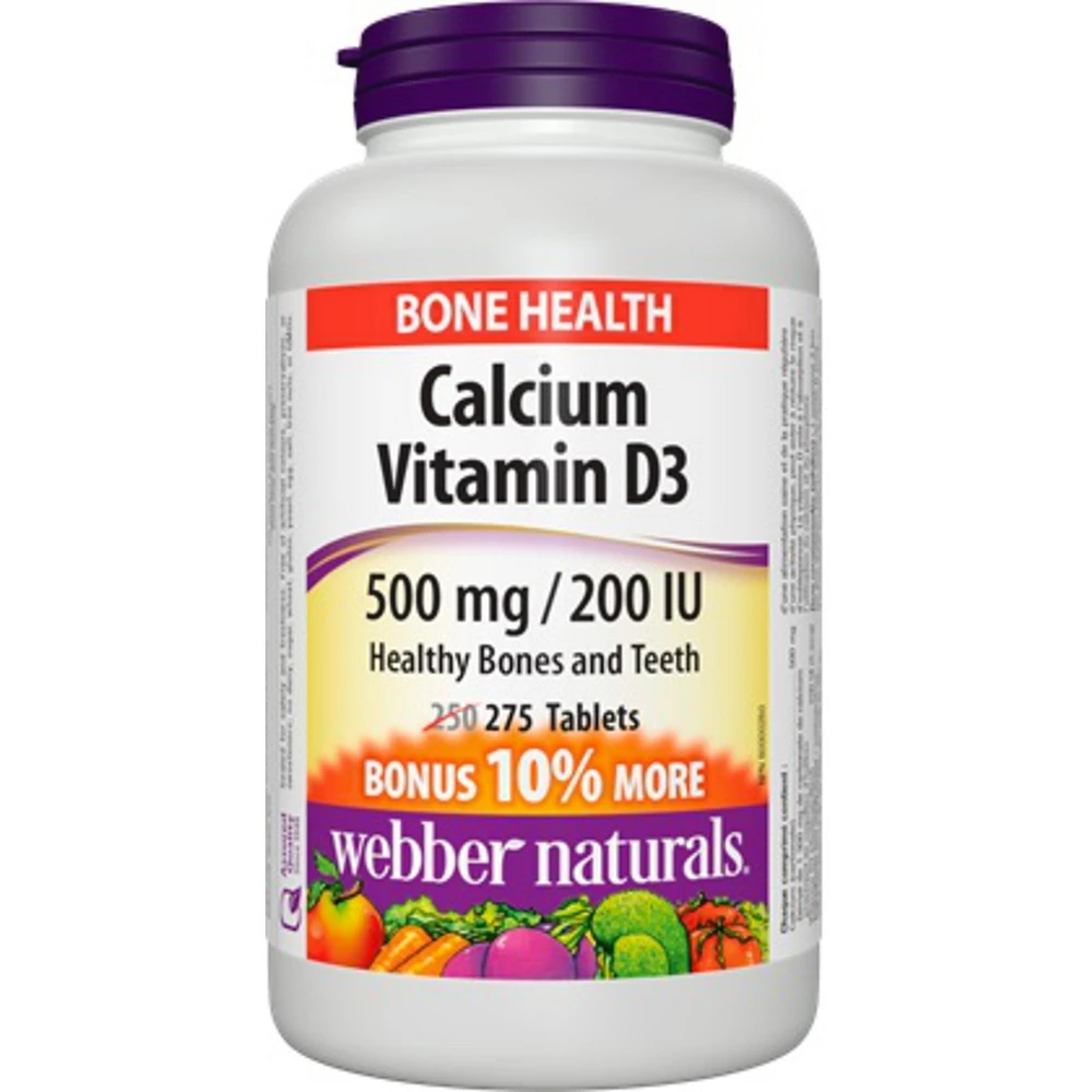 Calcium Vitamin D3 500 mg/200 IU