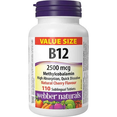 Vitamin B12 Methylcobalamin 2500 mcg