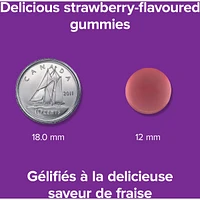 Melatonin 2.5 mg Gummies Strawberry