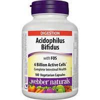 Acidophilus Bifidus with FOS 6 Billion Active Cells