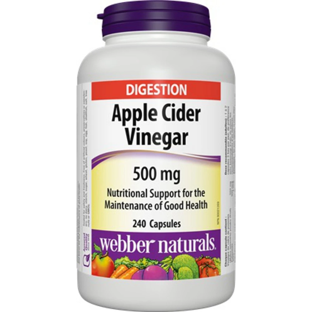 Vinaigre de cidre de pommes 500 mg