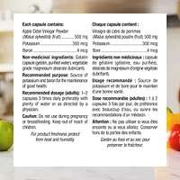 Vinaigre de cidre de pommes 500 mg