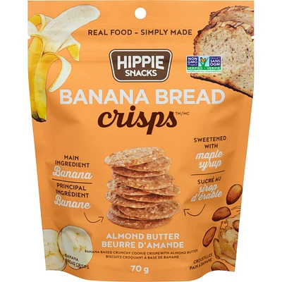 Banana Bread Crisps Almond Butter